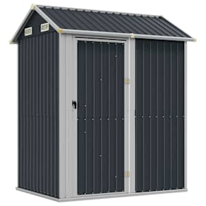 vidaXL aiakuur antratsiithall 192 x 152,5 x 237 cm tsingitud terasest