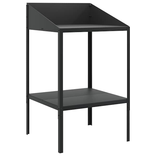 vidaXL taimealus, antratsiithall, 56,5x54,5x100 cm, tsingitud teras