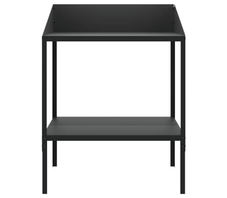 vidaXL Support pour plantes anthracite 75,5x54,5x100cm acier galvanis&eacute;