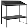 vidaXL taimealus, antratsiithall, 100 x 54,5 x 100 cm, tsingitud teras