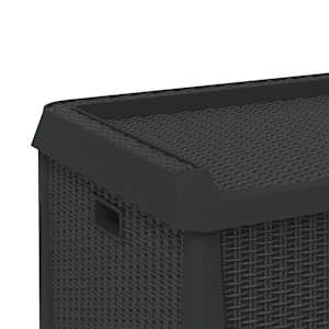 Zahradní úložný box antracitový 125 l PP - obrázek 9