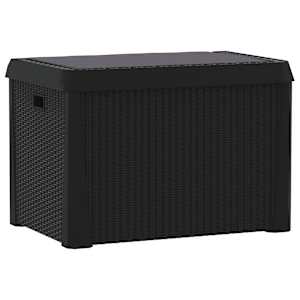 Zahradní úložný box s poduškou antracitový 125 l PP - obrázek 8