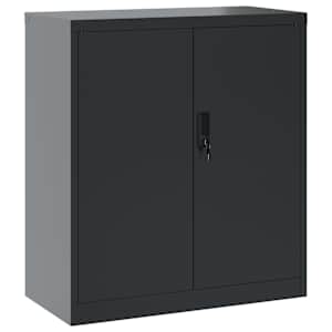 vidaXL dokumendikapp, antratsiithall, 79 x 40 x 90 cm, teras