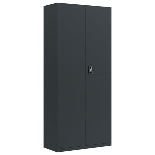 vidaXL dokumendikapp, antratsiithall, 90 x 40 x 200 cm, teras