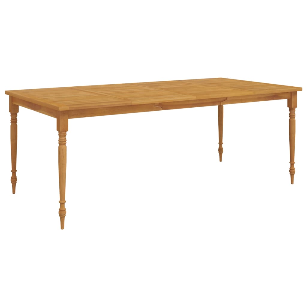 vidaXL Stůl Batavia 200 x 100 x 75 cm masivní teakové dřevo