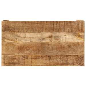 Konferenční stolek 100 x 55 x 40 cm masivní mangovníkové dřevo - obrázek 4