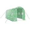 vidaXL kasvuhoone terasraamiga, roheline, 8 m&sup2;, 4x2x2 m