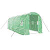 vidaXL kasvuhoone terasraamiga, roheline, 12 m&sup2;, 6x2x2 m