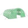 vidaXL kasvuhoone terasraamiga, roheline, 24 m&sup2;, 6x4x2 m