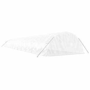 Skleník s ocelovým rámem bílý 120 m² 24 x 5 x 2,3 m - obrázek 6