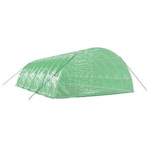 Skleník s ocelovým rámem zelený 60 m² 10 x 6 x 2,85 m - obrázek 6