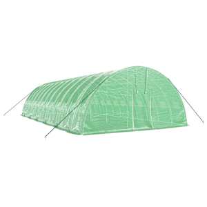 Skleník s ocelovým rámem zelený 72 m² 12 x 6 x 2,85 m - obrázek 3