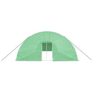 Skleník s ocelovým rámem zelený 108 m² 18 x 6 x 2,85 m - obrázek 4