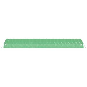 Skleník s ocelovým rámem zelený 132 m² 22 x 6 x 2,85 m - obrázek 5