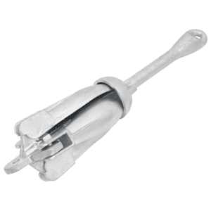 Zložljivo sidro srebrno 6 kg vroče pocinkano litino