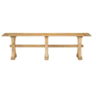 Lavice 160 x 35 x 45 cm masivní mangovníkové dřevo - obrázek 2