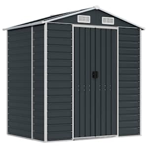 vidaXL aiakuur, antratsiithall, 191x130x198 cm, tsingitud teras