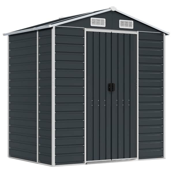 vidaXL aiakuur, antratsiithall, 191x130x198 cm, tsingitud teras