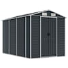 vidaXL aiakuur, antratsiithall, 191x300x198 cm, tsingitud teras