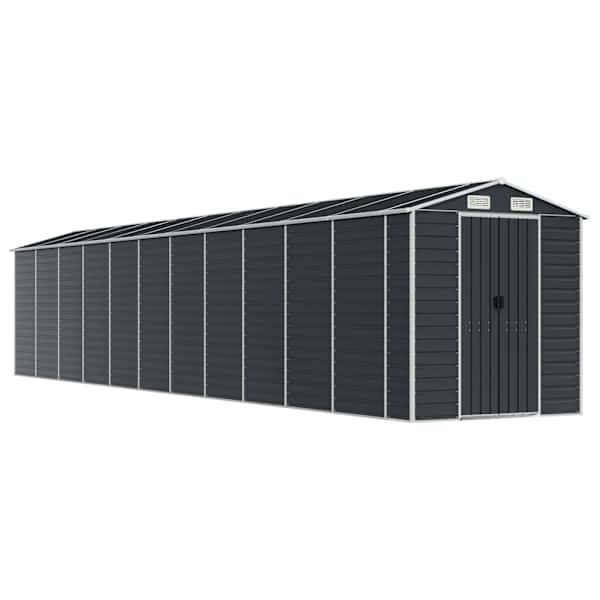 vidaXL aiakuur, antratsiithall, 191x980x198 cm, tsingitud teras