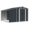 vidaXL aiakuur, antratsiithall, 277 x 279 x 179 cm, tsingitud teras