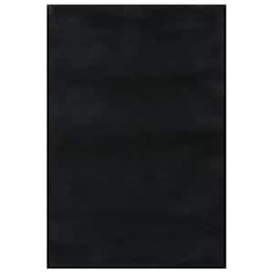 vidaXL Shaggy vaip, must, 240 x 305 cm, pol&uuml;ester