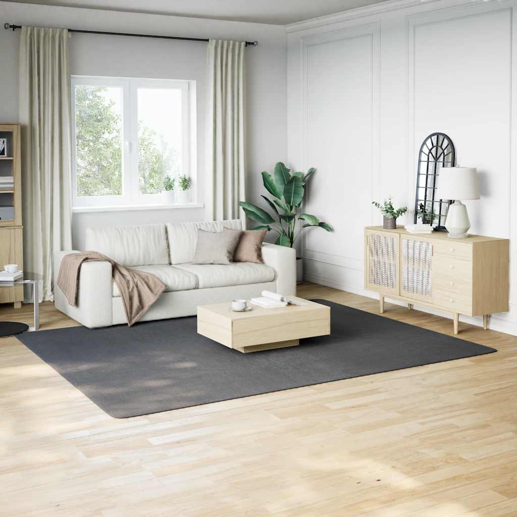 Shaggy Rug Anthracite 100% Polyester 94.5 x 120.1 in Sh...