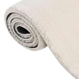 Chlupatý koberec krémově bílý 120 x 183 cm polyester - obrázek 6