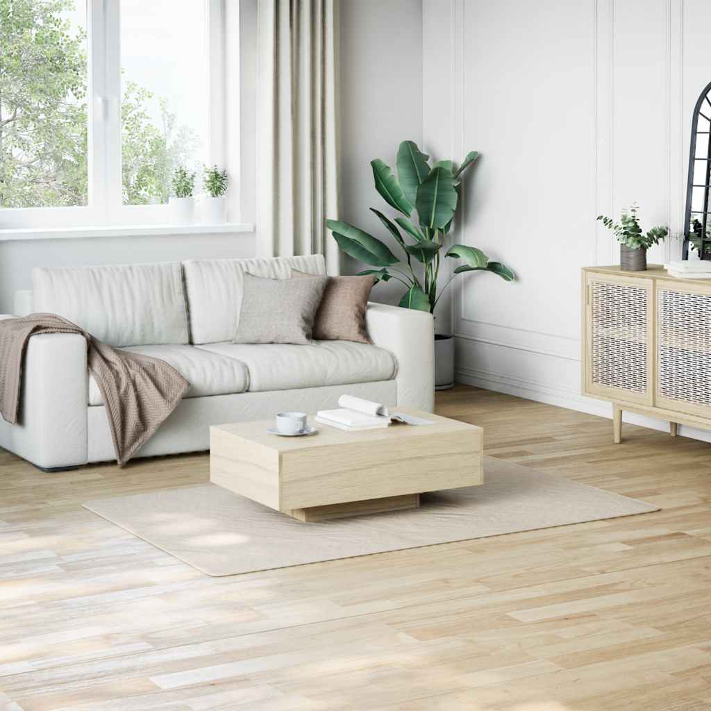 Shaggy Rug Cream white 100% Polyester 47.2 x 72 in Shag...