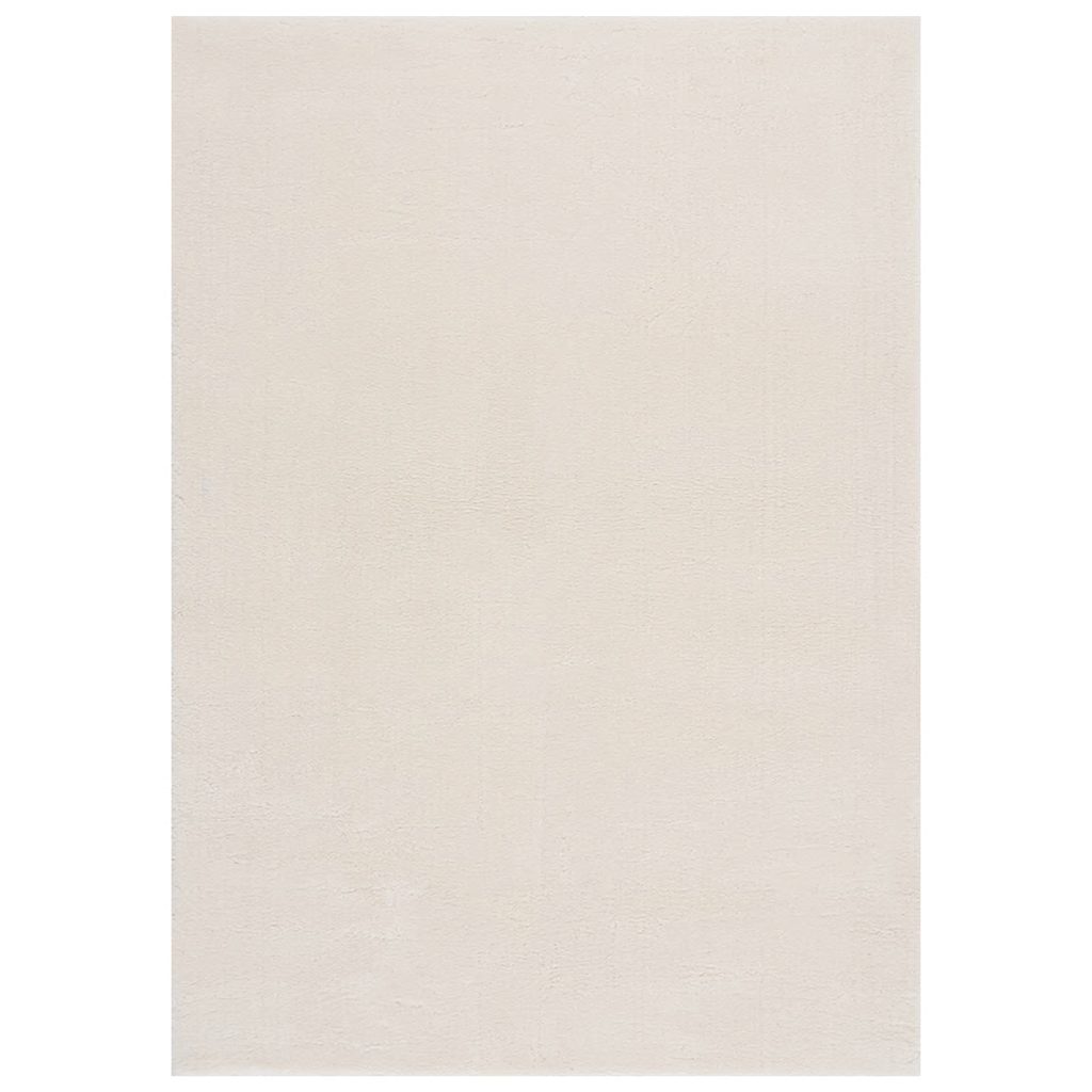 VidaXL Shaggy Rug Cream White 200x275 Cm Polyester