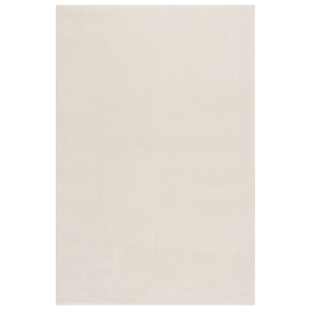 vidaXL Chlupatý koberec krémově bílý 240 x 340 cm polyester