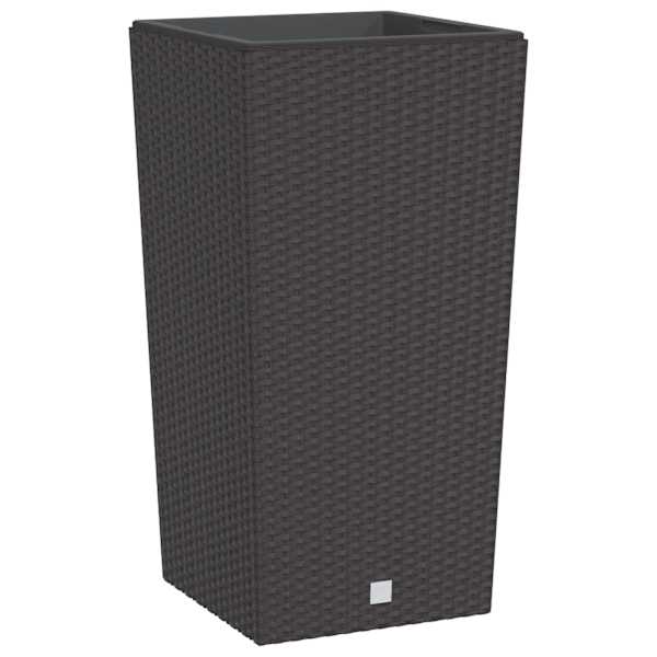 vidaXL taimekast eemaldatava sisuga, pruun, 21 / 49 l PP-rotang