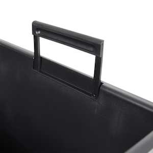 Truhlík s odnímatelnou vložkou antracit 37 / 64 l PP ratan - obrázek 6