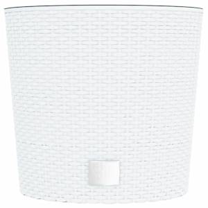 Truhlík s odnímatelnou vložkou bílý 15 / 15,3 l PP ratan - obrázek 4