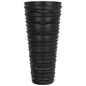Truhlík s odnímatelnou vložkou antracit 18 / 45 l PP rýhovaný - obrázek 4