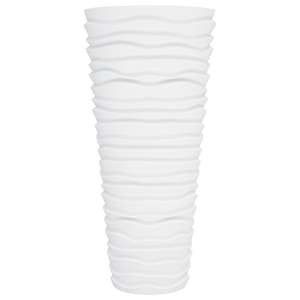 Truhlík s odnímatelnou vložkou bílý 18 / 45 l PP rýhovaný - obrázek 4