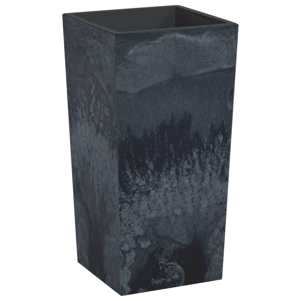 vidaXL Truhlík s odnímatelnou vložkou antracit 11 / 26,5 l PP beton