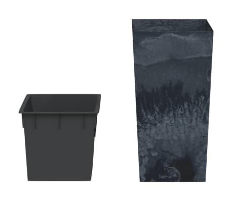 vidaXL Gróðurker Laus Innri Pottur Reykgrátt 11/26,5L PP