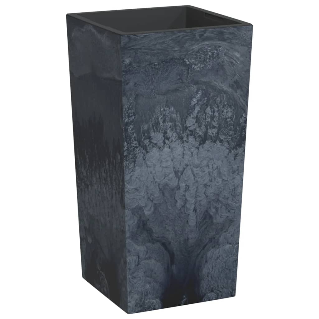 vidaXL Truhlík s odnímatelnou vložkou antracit 21 / 49 l PP beton