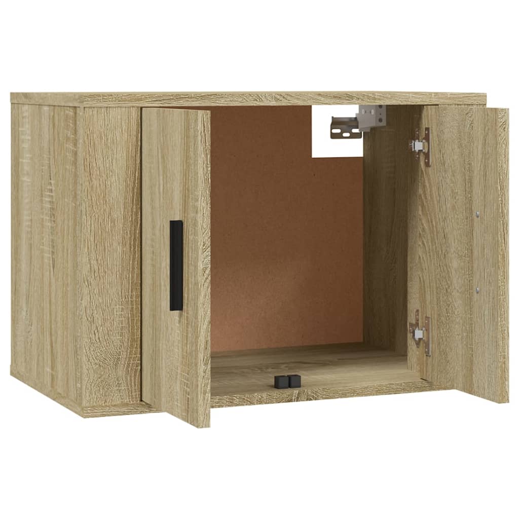 Stenska TV omarica 2 kosa sonoma hrast 57x34,5x40 cm