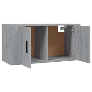 Nástěnné TV skříňky 3 ks šedé sonoma 80 x 34,5 x 40 cm - obrázek 5