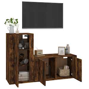 vidaXL &Sigma;&epsilon;&tau; &Epsilon;&pi;ί&pi;&lambda;&omega;&nu; &Tau;&eta;&lambda;&epsilon;ό&rho;&alpha;&sigma;&eta;&sigmaf; 2 &Tau;&epsilon;&mu;&alpha;&chi;ί&omega;&nu; &Kappa;&alpha;&pi;&nu;&iota;&sigma;&tau;ή &delta;&rho;&upsilon;&sigmaf; &Epsilon;&pi;&epsilon;&xi;. &Xi;ύ&lambda;&omicron;