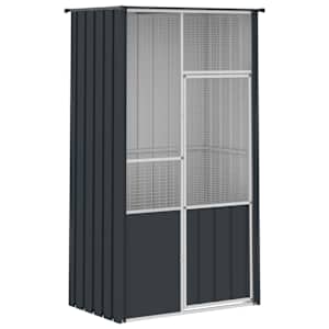 vidaXL linnupuur, antratsiithall, 115x78x200 cm, tsingitud teras