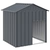 vidaXL koerakuut katusega, antratsiithall, 117x103x123 cm, teras
