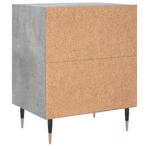 Noční stolky 2 ks betonově šedé 40x30x50 cm kompozitní dřevo - obrázek 7