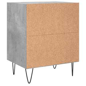 Noční stolky 2 ks betonově šedé 40x30x50 cm kompozitní dřevo - obrázek 7