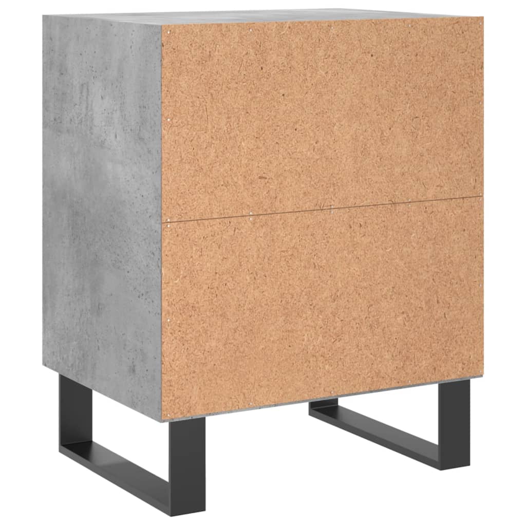 Szafka nocna, szarość betonu, 40x30x50 cm