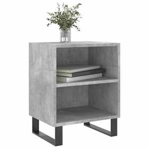Noční stolky 2 ks betonově šedé 40x30x50 cm kompozitní dřevo - obrázek 3