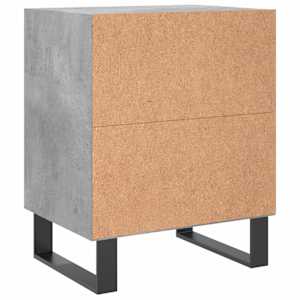 Noční stolky 2 ks betonově šedé 40x30x50 cm kompozitní dřevo - obrázek 7