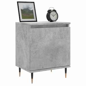 Noční stolky 2 ks betonově šedé 40x30x50 cm kompozitní dřevo - obrázek 3